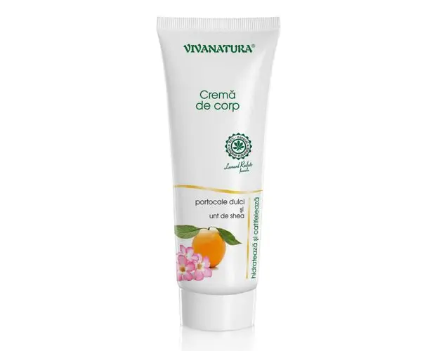 Crema de Corp cu Ulei de Portocale Dulci si Unt de Shea, 250ml | Vivanatura
