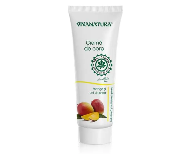 Crema de Corp cu Mango si Unt de Shea, 250ml | Vivanatura