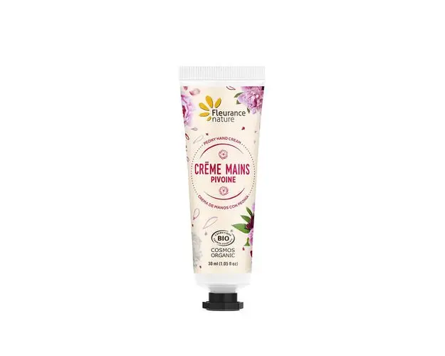 Crema de maini cu flori de bujor, 30ml | Fleurance Nature