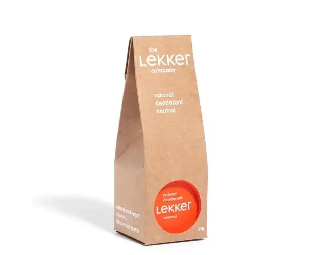 Deodorant Natural Crema Neutru, 30g | The Lekker Company