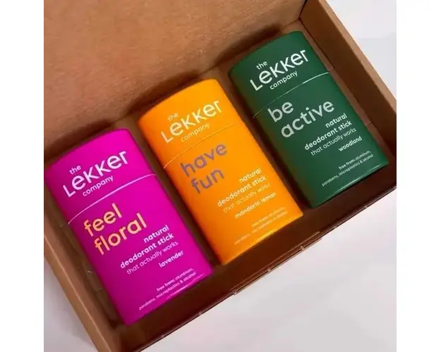 Deodorant Natural Stick Feel Floral cu Lavanda, 40g | The Lekker Company