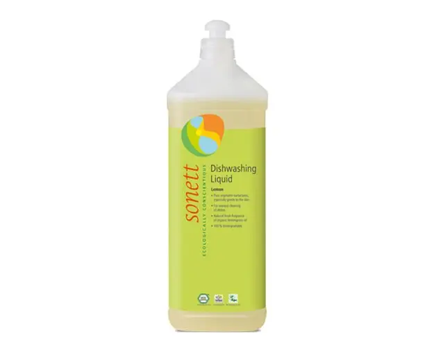 Detergent ecologic pentru spalat vase lamaie, 1l | Sonett