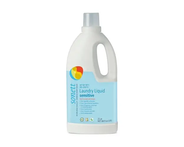 Detergent Ecologic Pentru Rufe Albe si Colorate Neutru Sensitive, 2000ml | Sonett