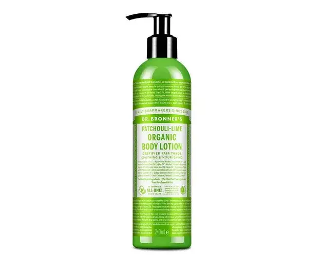 Lotiune Organica de Corp, Patchouli & Lime, 240 ml | Dr.Bronner's