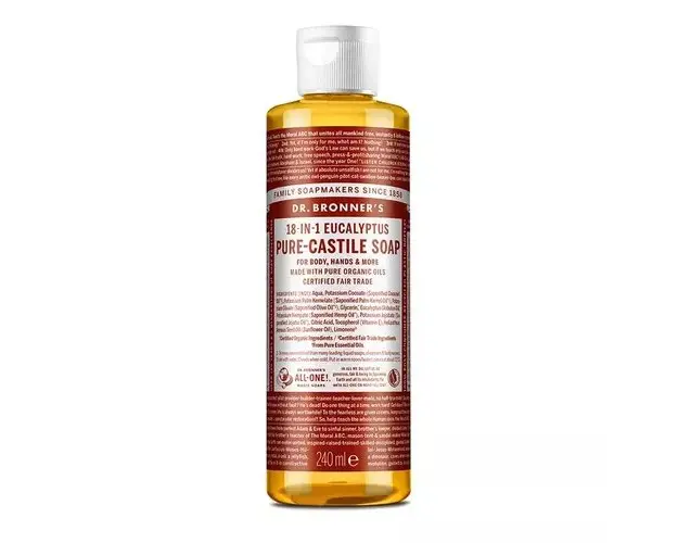 Sapun lichid Organic de Castilia 18-in-1, Eucalipt | Dr.Bronner's