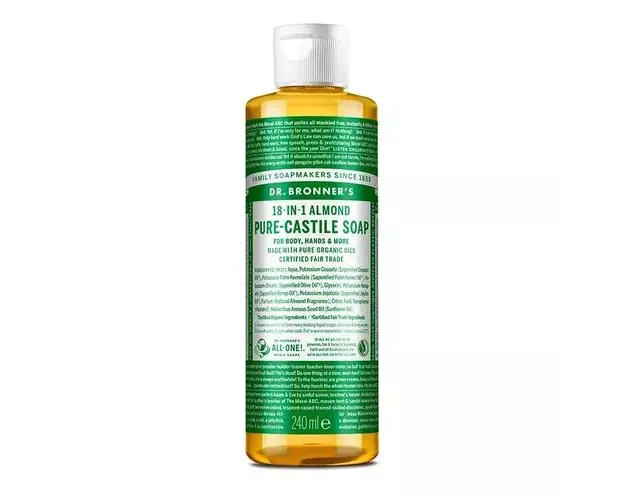 Sapun lichid Organic de Castilia 18-in-1, Migdale | Dr.Bronner's