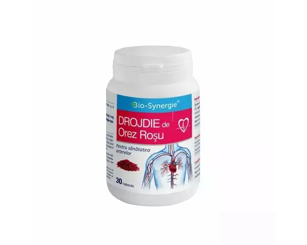 Drojdie de orez rosu, capsule | Bio-Synergie Activ