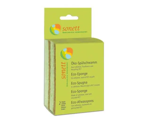Burete ecologic pentru spalat vase, 2buc. | Sonett