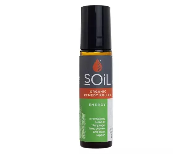 Roll-On Energy cu Uleiuri Esentiale Pure Organice ECOCERT, 10 ml | SOiL