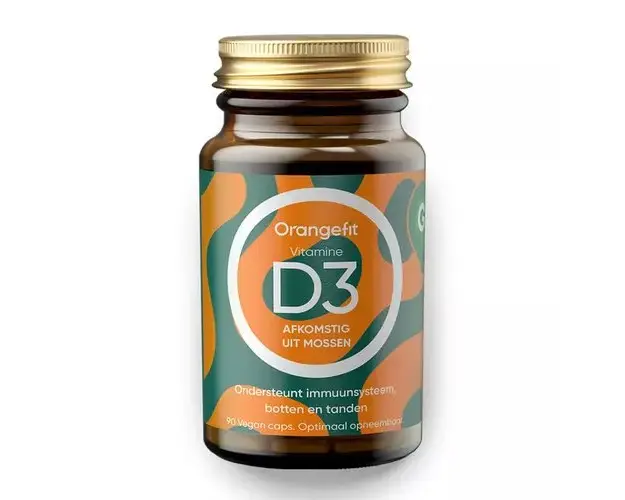 Vitamina D3 vegetala, 90cps | Orangefit