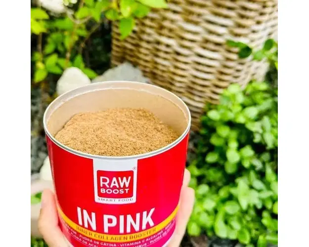 In Pink - Inner Collagen Booster - Stimuleaza Productia Naturala de Colagen, 300g | Rawboost