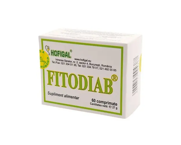 Fitodiab, 60 tablete | Hofigal