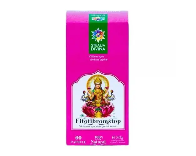 Fitofibromstop 500mg, 60 capsule | Steaua Divina