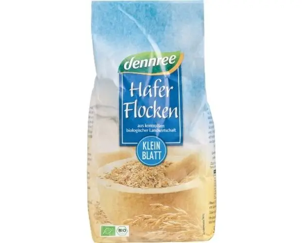 Fulgi mici de ovaz ECO 500g | Dennree