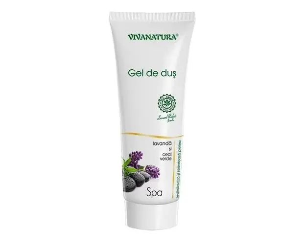 Gel de Duş Spa cu Lavanda si Ceai Verde, 250ml | Vivanatura
