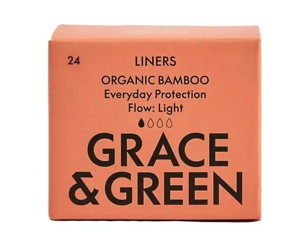 Panty Liners din Bambus Organic, 24 buc | Grace and Green