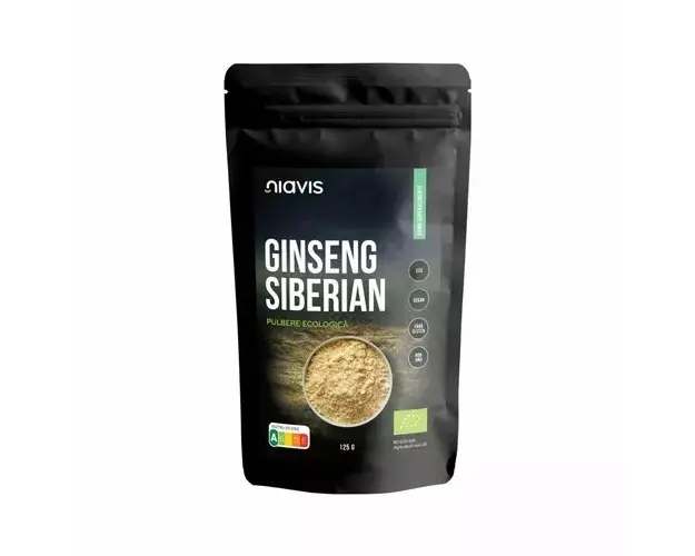 Ginseng Siberian Pulbere 125g ECO | Niavis 