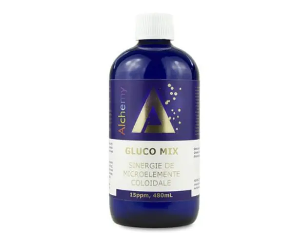 Gluco Mix, sinergie de aur, argint, crom si vanadiu coloidal 15ppm | Pure Alchemy