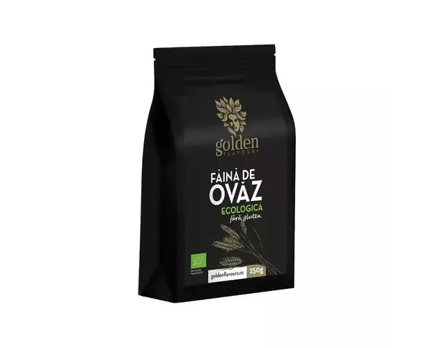 Faina de Ovaz Fara Gluten ECO, 250g | Golden Flavours