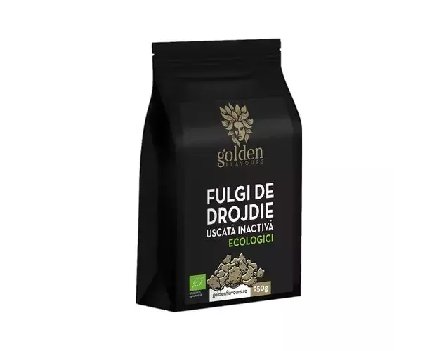 Fulgi de Drojdie Uscata Inactiva ECO, 250g | Golden Flavours