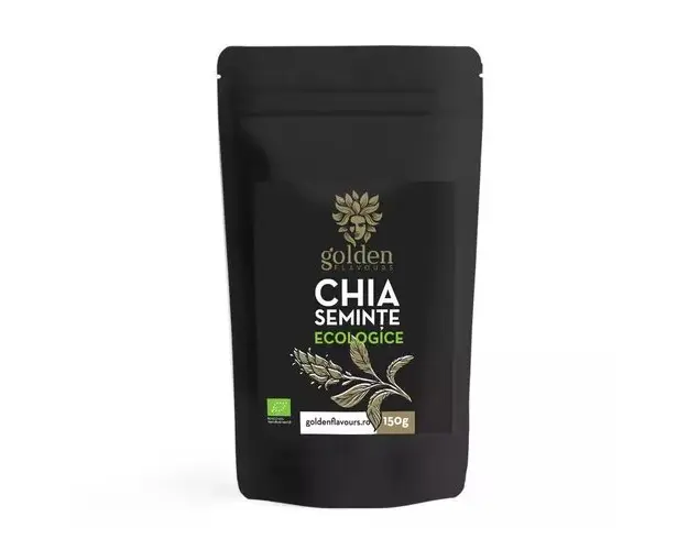 Seminte de Chia ECO, 150g | Golden Flavours