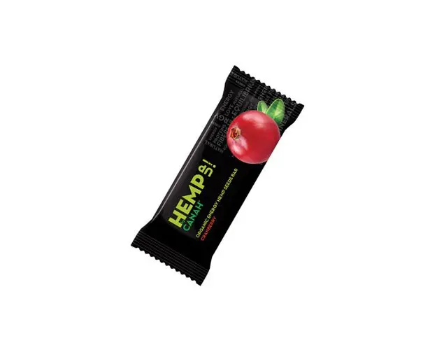 Baton Hemp Up Canepa cu Merisoare ECO, 48g | Canah