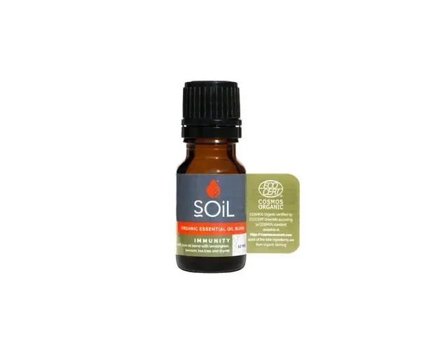 Amestec de Uleiuri Esentiale Immunity Pure 100% Organice ECOCERT 10 ml | SOiL