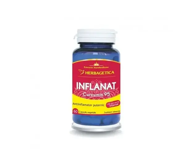 Inflanat Curcumin 95, 60 capsule | Herbagetica