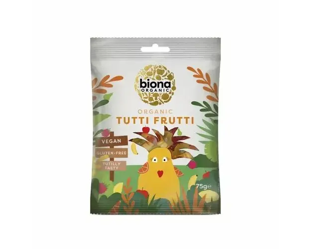 Jeleuri tutti frutti ECO, 75g | Biona