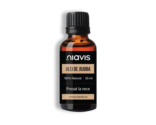 Ulei de Jojoba Presat la Rece, 50ml | Niavis