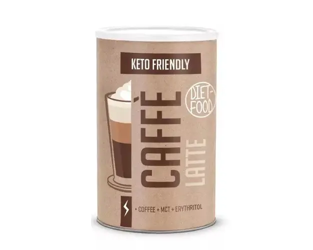 Keto Cofee Latte, Bautura Vegana cu Cafea si Ulei MCT, 300g | Diet-Food