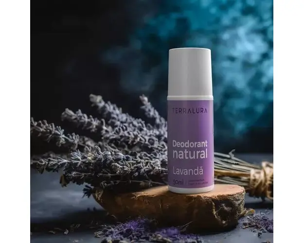 Pachet 3+1 Gratis Deodorant natural roll-on Lavanda | Terralura 