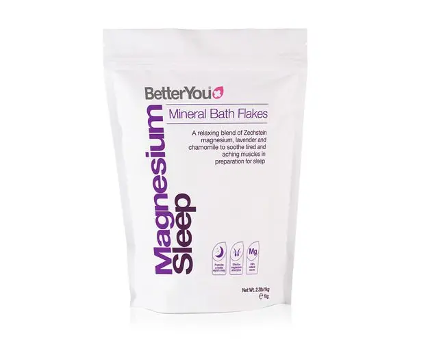 Fulgi de Baie cu Magneziu pentru Somn Odihnitor, 1000g | BetterYou
