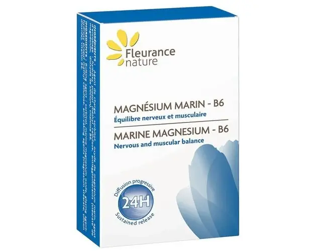 Magneziu Marin + B6, 60 comprimate | Fleurance Nature