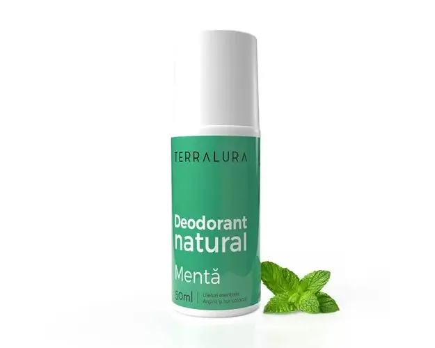 Deodorant Roll-on Natural Menta, 50ml | Terralura