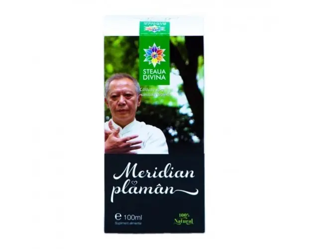 Tinctura Pentru Echilibrarea Meridianului Energetic Plamani, 100ml | Steaua Divina