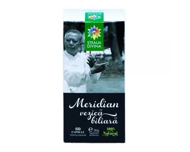 Capsule Pentru Echilibrarea Meridianului Energetic Vezica Biliara, 60 capsule | Steaua Divina