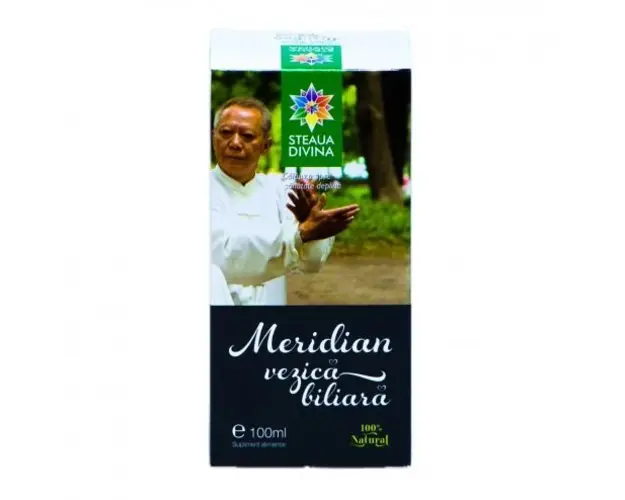 Tinctura Pentru Echilibrarea Meridianului Energetic Vezica Biliara, 100ml | Steaua Divina
