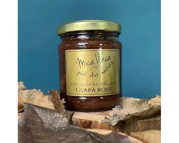Dulceata Naturala de Ceapa Rosie, 220g | Mica Ilinca