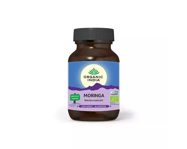 Moringa - Nutritie esentiala, 60 cps ECO | Organic India