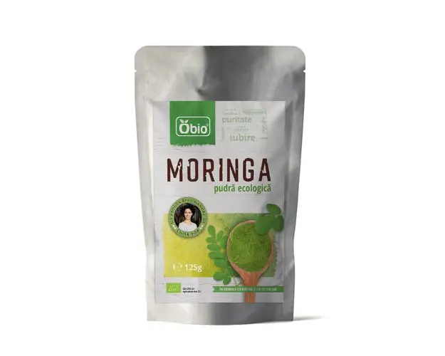 Moringa pulbere eco, 125g | Obio