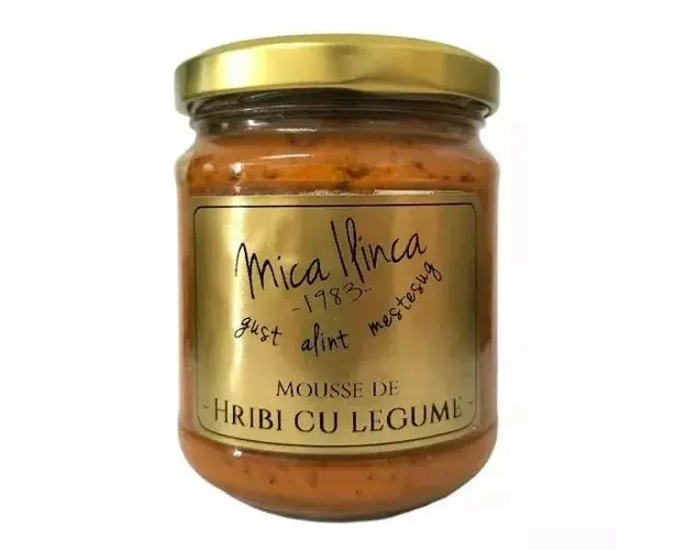 Mousse de Hribi cu Legume, 200g | Mica Ilinca