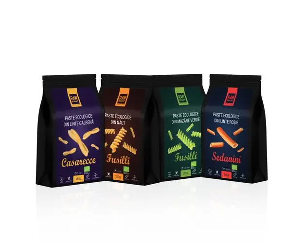 Pachet 4x Paste ECO Fara Gluten, 250g | Rawboost