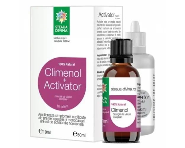 Sinergie de Uleiuri Climenol + Activator, 10ml + 50ml | Steaua Divina