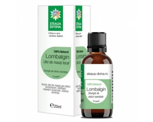 Sinergie de Uleiuri Lombalgin, 20ml | Steaua Divina