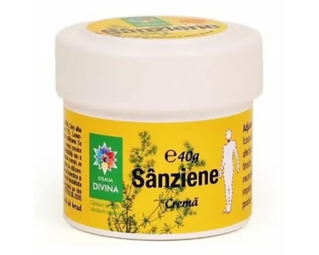 Crema Naturala cu Sanziene, 40g | Steaua Divina