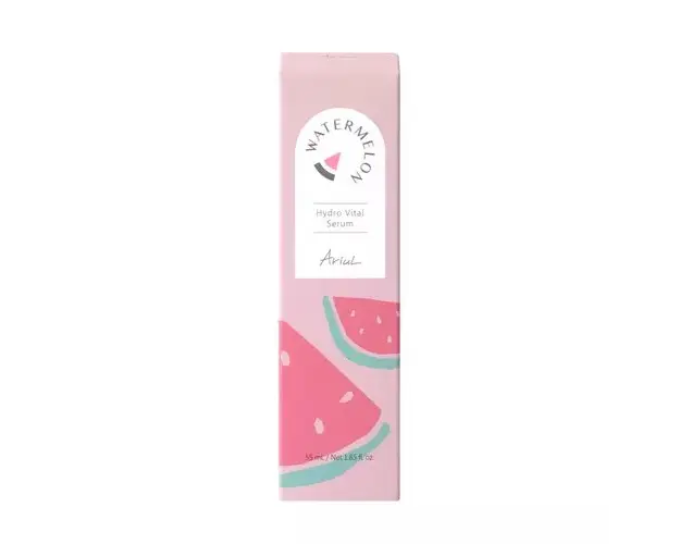 Serum pentru Fata cu Pepene Rosu Watermelon Hydro Vital, Reimprospatare Intensa, 55ml | Ariul