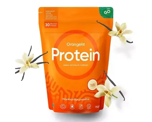 Proteina Vegetala cu Aroma de Vanilie, 750g | Orangefit