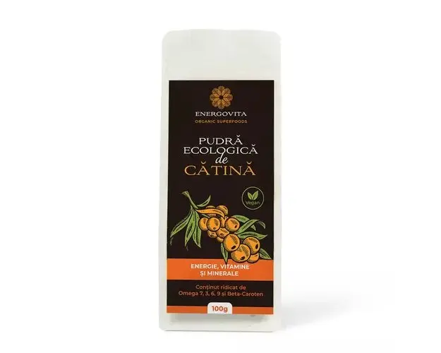 Pudra de Catina Ecologica, 100g ECO| Energovita
