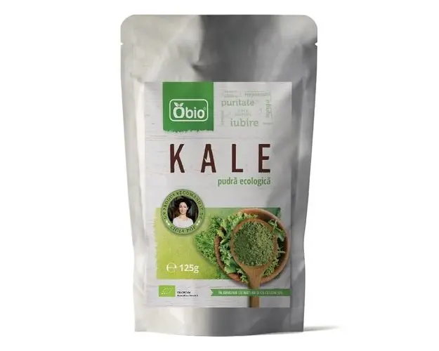 Kale pulbere eco, 125g | Obio